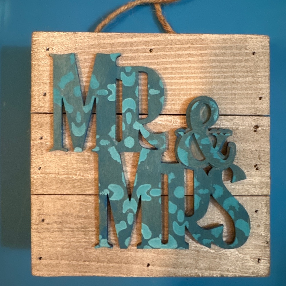 Wedding Gift Wall Plaque